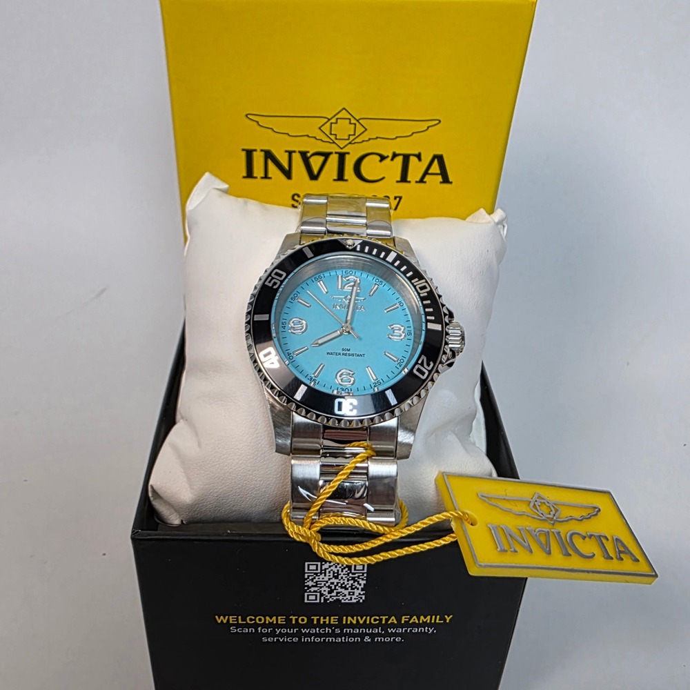 Invicta Specialty Rowan Men's Watch - 40mm, Steel (69483) Blue Dial New - Picture 3 of 6